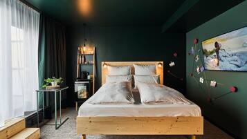 In-room safe, blackout curtains, iron/ironing board, free WiFi