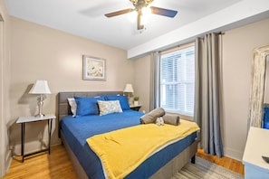 2 habitaciones, tabla de planchar con plancha y wifi gratis