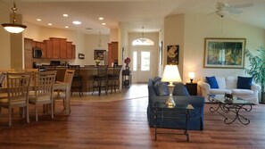 Smart TV, DVD player, video library