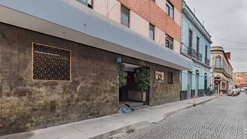 Entrada de la propiedad