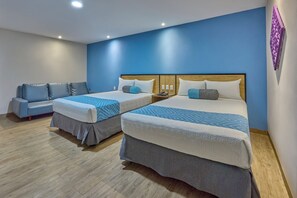 Familjerum | Allergitestade sängkläder, gratis wi-fi och sängkläder