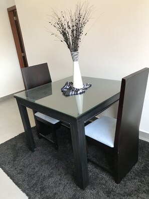 Dining - Walkable to Downtown/Stadium/Hosp. St Ines. 360 View of Cuenca - Condo + Terrace (Cuenca)