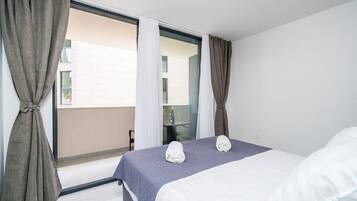 1 bedroom, iron/ironing board, free WiFi, bed sheets