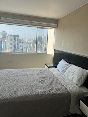 1 bedroom, WiFi, bed sheets - Apart Peru Economico 1 (Miraflores)