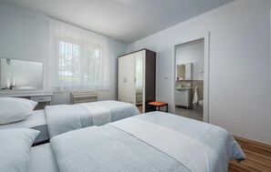 3 slaapkamers, een kluis op de kamer, reisbedje, gratis wifi