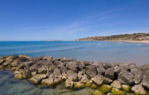 Nær stranden