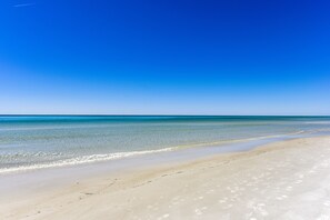 On the beach