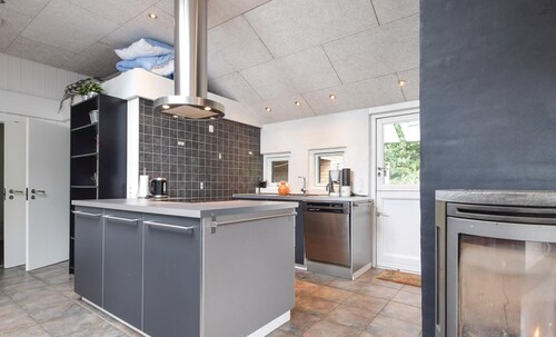 Pet friendly home in Odder with sauna