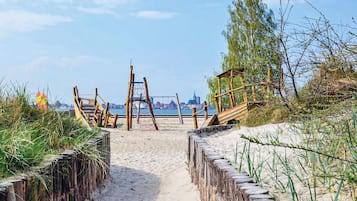 In Strandnähe, Angeln