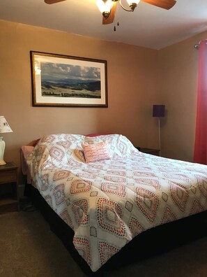 1 bedroom, iron/ironing board, travel cot, free WiFi