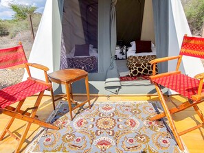 Double Room | Hypo-allergenic bedding, bed sheets - ZenZontle GlampingSMA By Rotamundos (San Miguel de Allende)