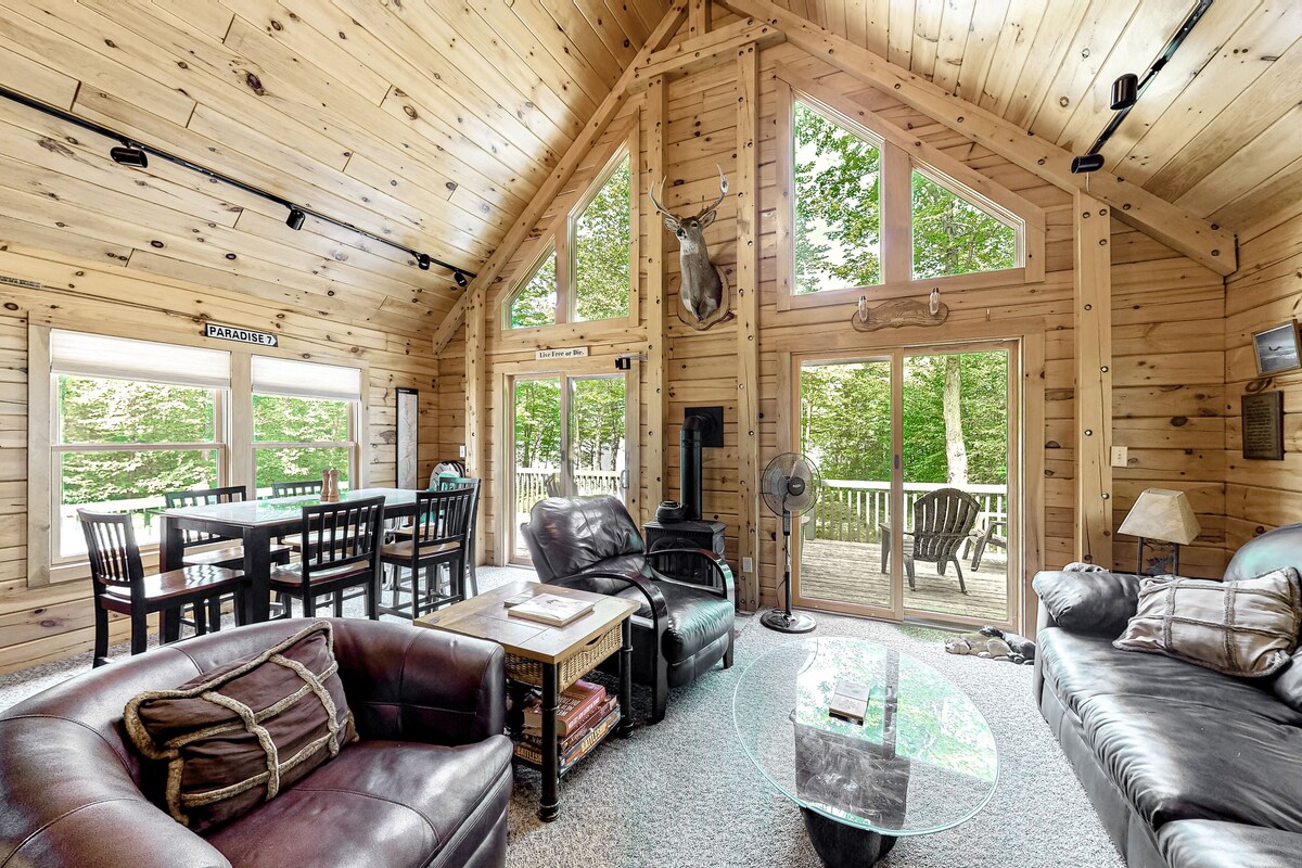 Lakefront cabin on First Roach Pond with dock, lake view & firepit dogfriendly Reviews, Deals