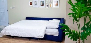 2 bedrooms, desk, iron/ironing board, free WiFi