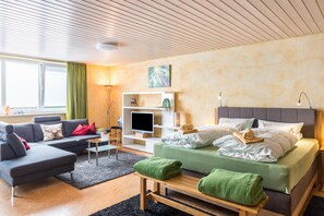 Free WiFi, bed sheets - Vacation Studio "Grünspecht" with Wi-Fi, Garden & Terrace (Überlingen)