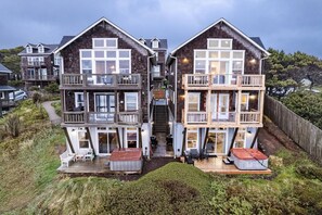 Exterior - Expansive Ocean Views From Home and Hot Tub, Pet Friendly, Private Deck, Fireplace, Steps From Beach (Depoe Bay)