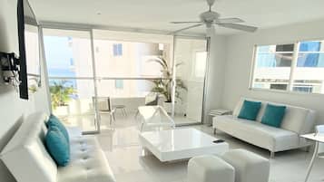 Smart TV de 40 pulgadas con canales por cable y televisión