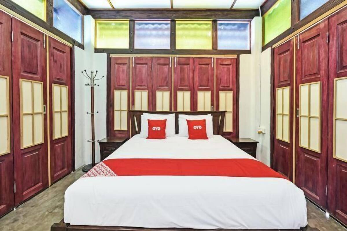 1 slaapkamer, een bureau, gratis wifi, beddengoed