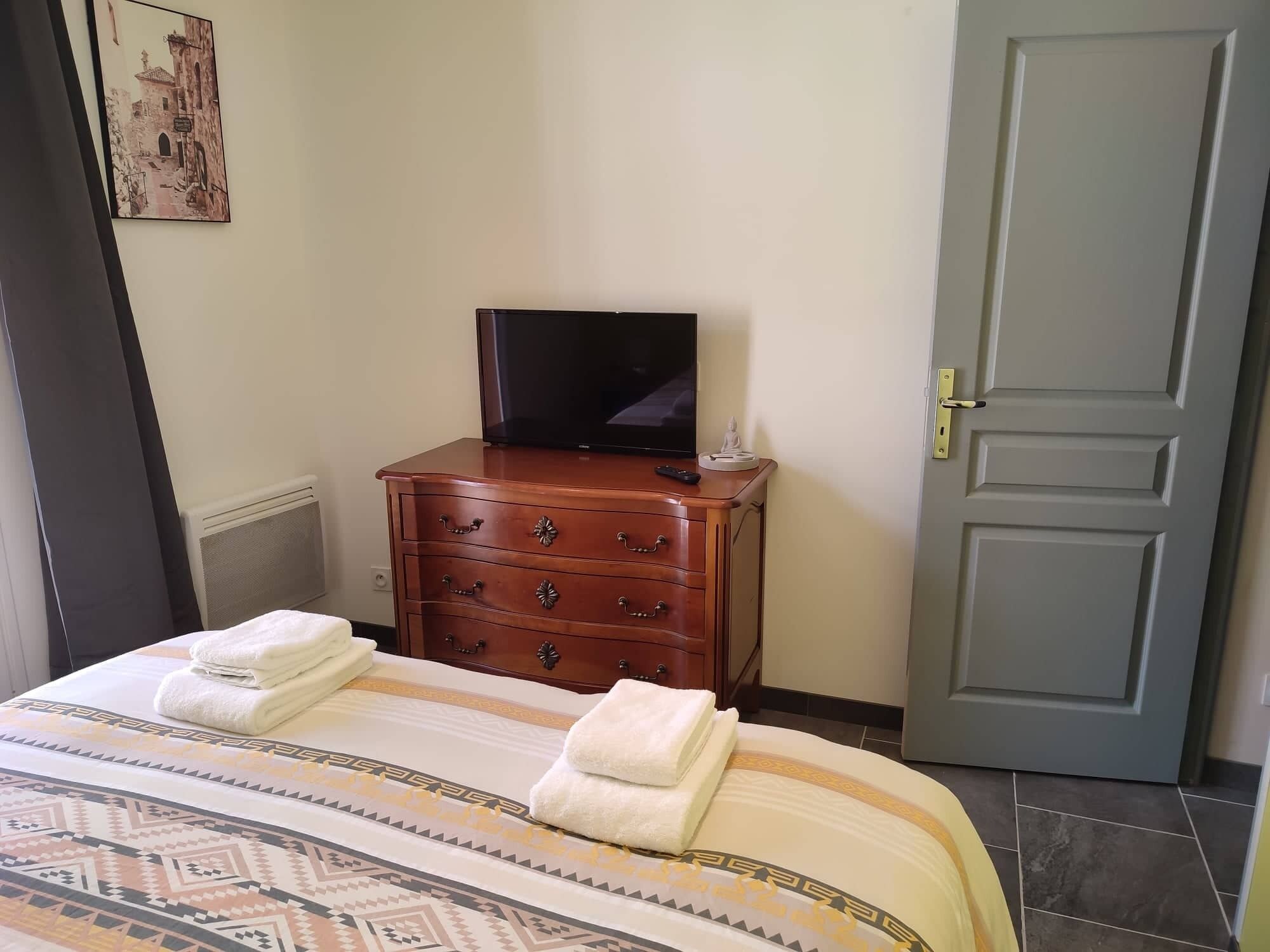 2 soveværelser, gratis Wi-Fi, sengetøj