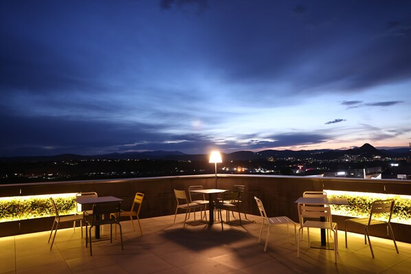 Rooftop terrace
