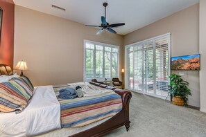 4 bedrooms, iron/ironing board, travel cot, free WiFi