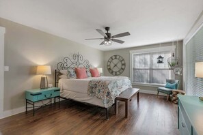 4 bedrooms, iron/ironing board, travel cot, free WiFi