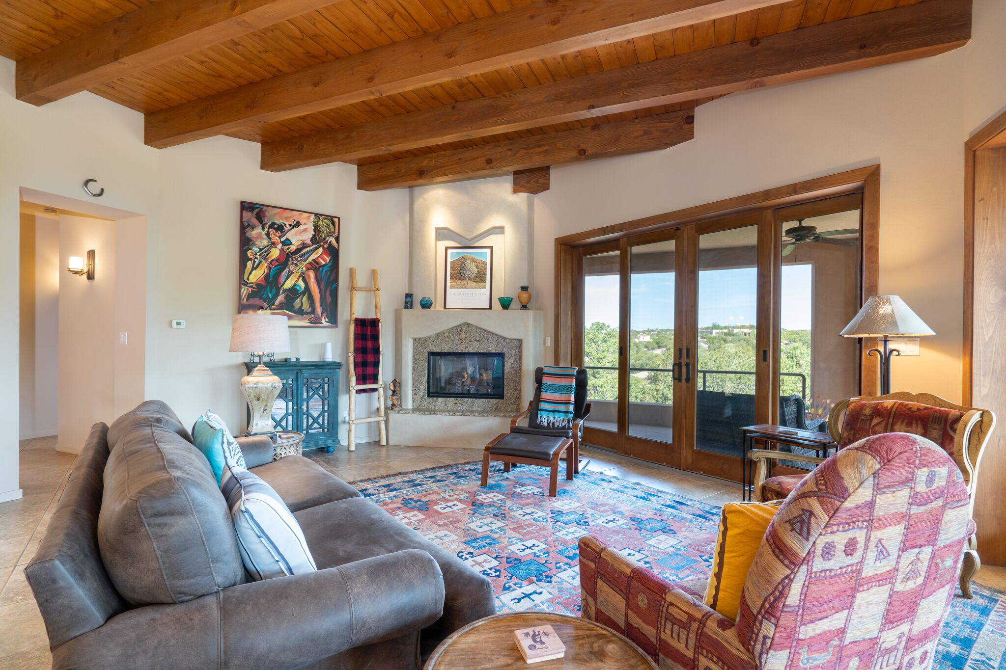 Moon Shine Manor | Private Deck, Fireplace + Mountain View!