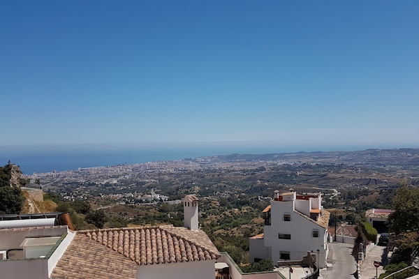 Vue depuis l’hébergement