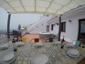 Outdoor dining - Ático Tamisa, con Maravillosas Vistas (Mijas)