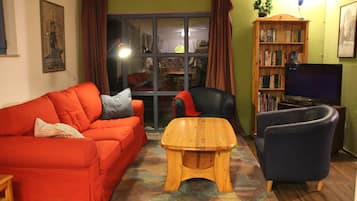 TV, table football, books