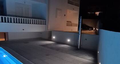 New luxury apartment in villa with a pool