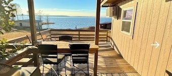 Private lakefront home with amazing views!