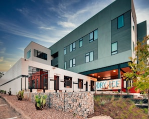 Façade de l’hébergement