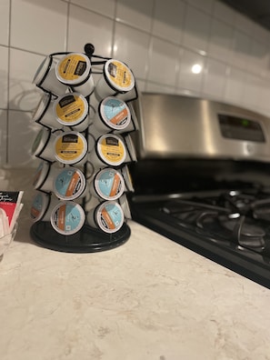 Macchina per tè/caffè, frigorifero, microonde, forno