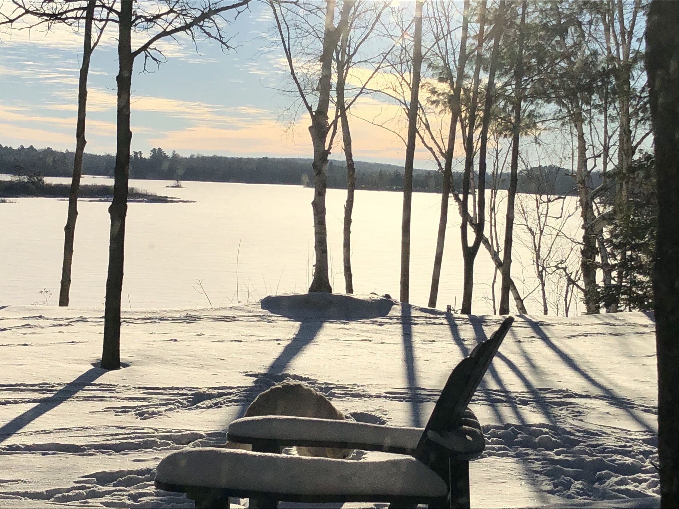 Chippewa Flowage Lakehouse, Snowmobilers Welcome! Ride directly from the House!