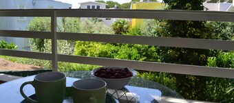 A cozy duplex villa in a luxury resort near the beach