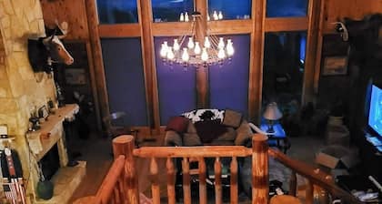 The Bandera Suite | San Antonio & Medina Lake Luxury Log Cabin