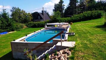 Piscine couverte, piscine chauffée