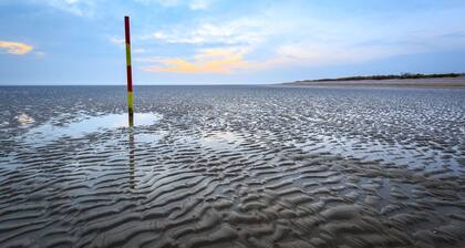 Apartment Backbord in Schillg, walking distance to the beach, WLAN, parking, Sky