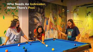 Sala de estar en el lobby