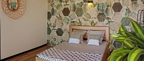 4 chambres, fer et planche Ă repasser, Wi-Fi gratuit, draps fournis