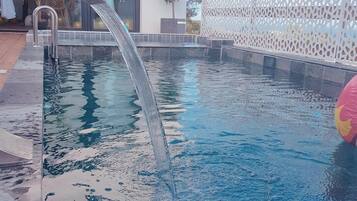 Indoor pool, outdoor pool