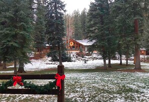 Property grounds - Seven Pines Cabin | Vallecito Lake Area, Close to Trails, Fireplace, Big Yard (Bayfield)