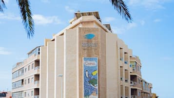 Façana frontal de l'allotjament