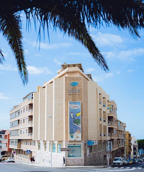 Façade de l’hébergement