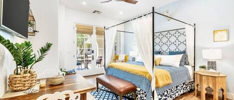 1 habitación, camas con pillow-top y escritorio