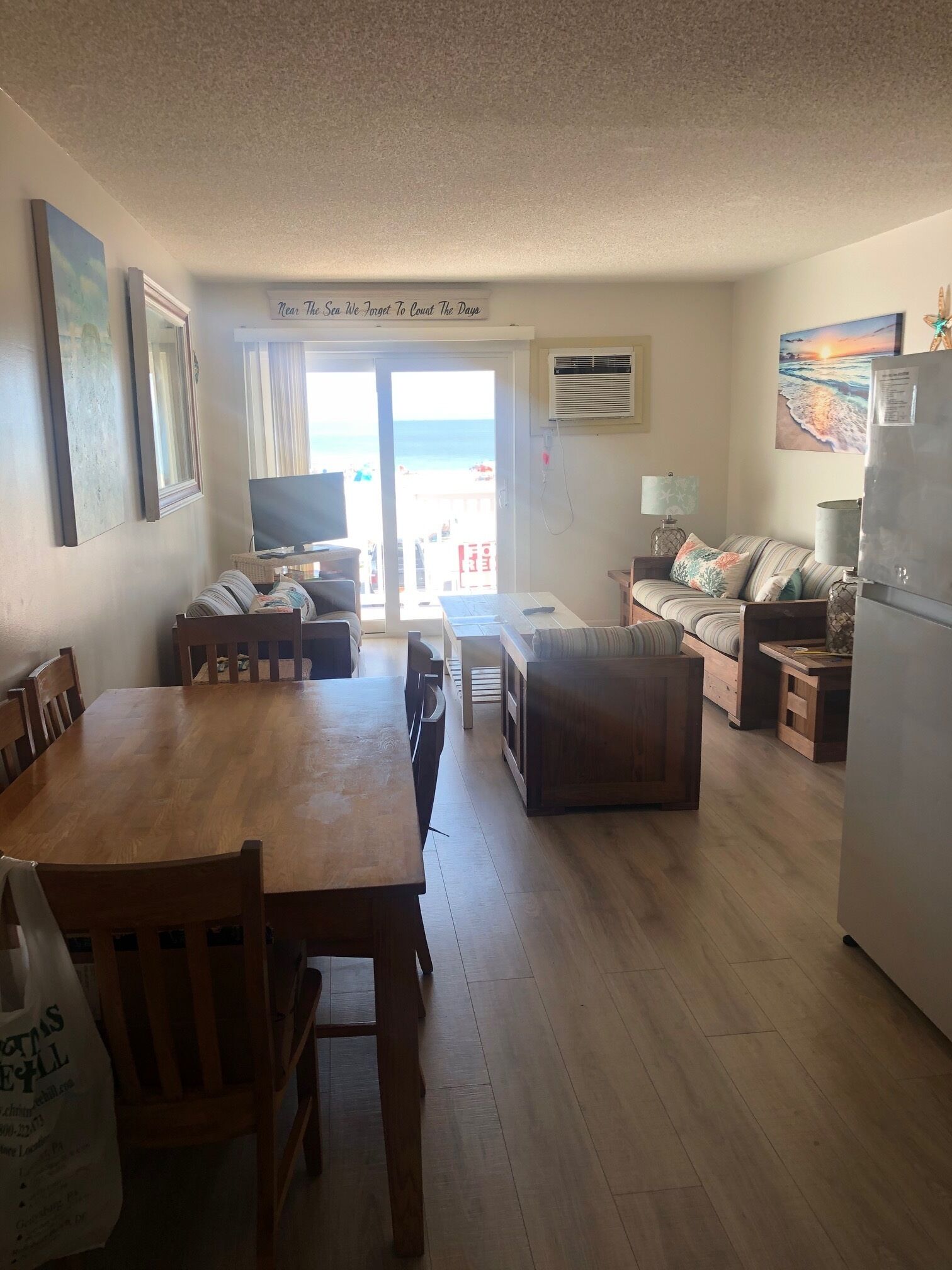 Beachfront Condo w/ private parking. Fully Furnished. Amazing sunsets from deck.