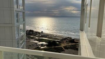 Luxury Penthouse, 3 Bedrooms, Balcony, Beach View | View from property