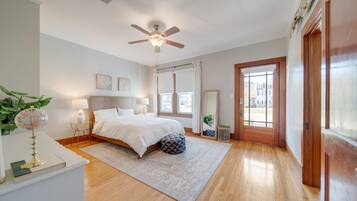 3 soverom, strykejern/-brett, wi-fi (inkludert) og sengetøy