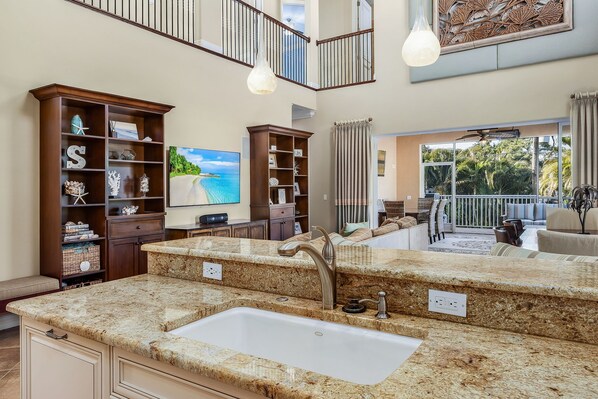 Smart TV, books, offices