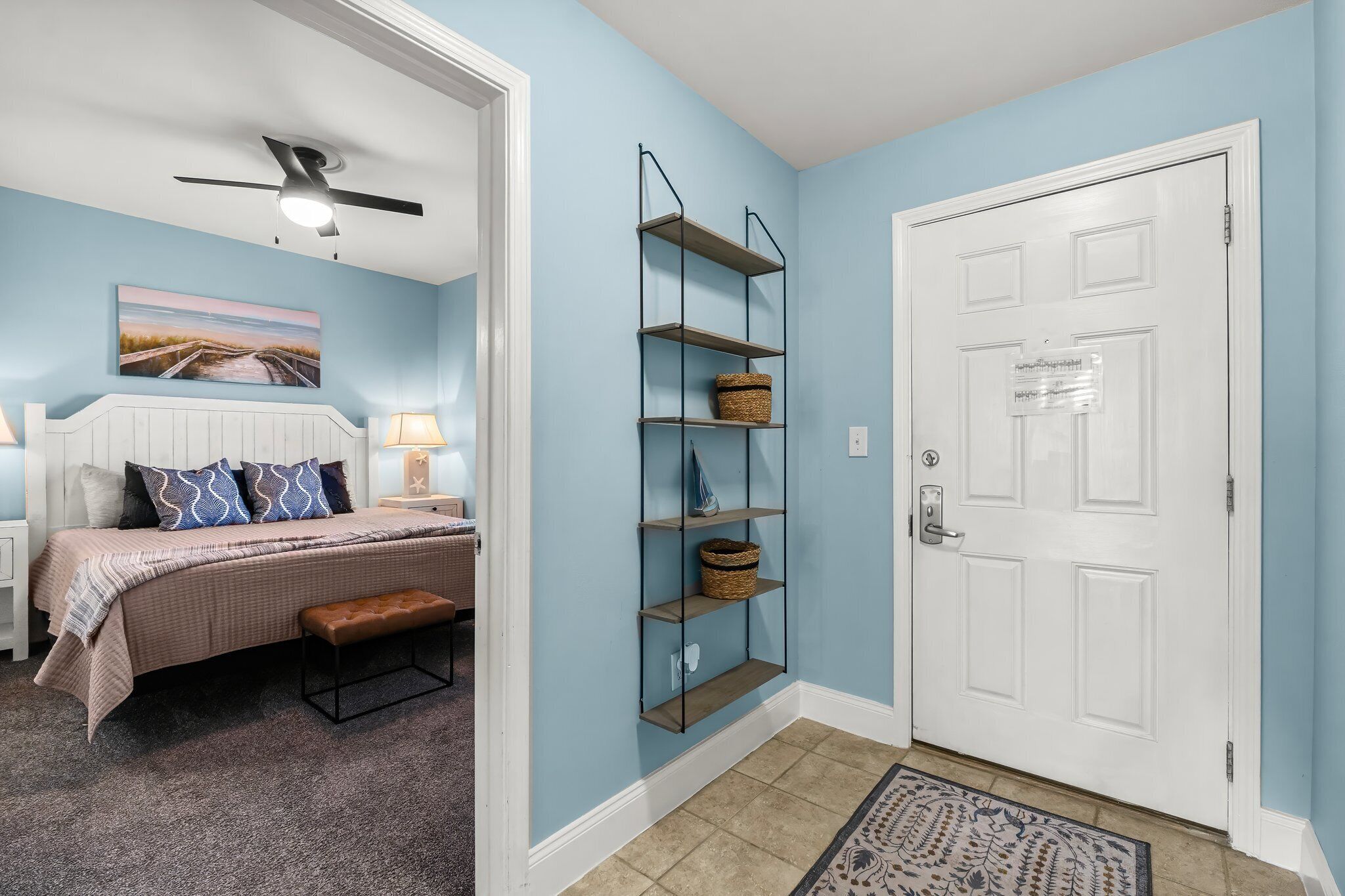 2 soveværelser, skrivebord, strygejern/strygebræt, gratis Wi-Fi